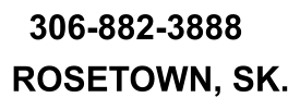 ROSETOWN, SK. 306-882-3888